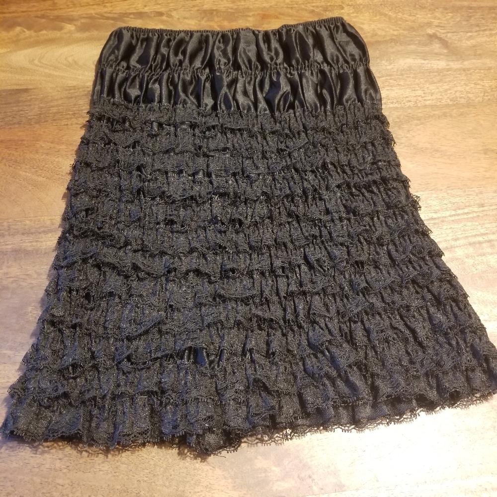 Vintage Ruffle Slip Medium